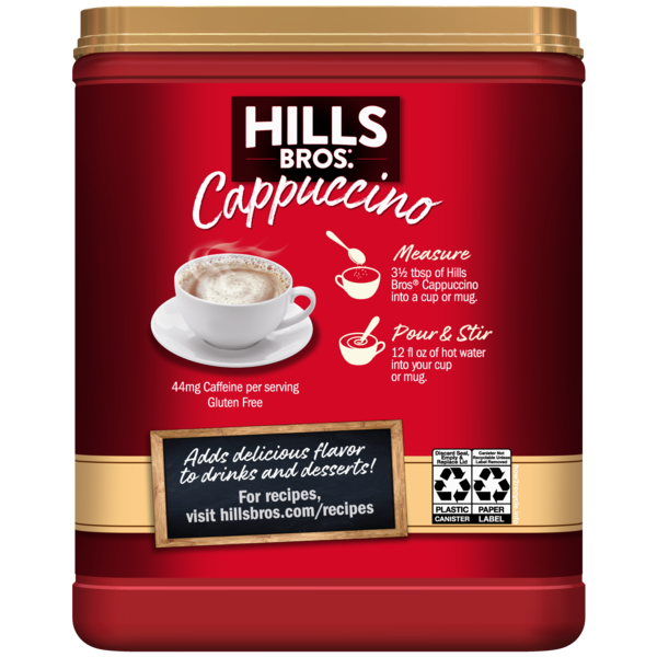 Hills Bros. Drink Mix, Hazelnut