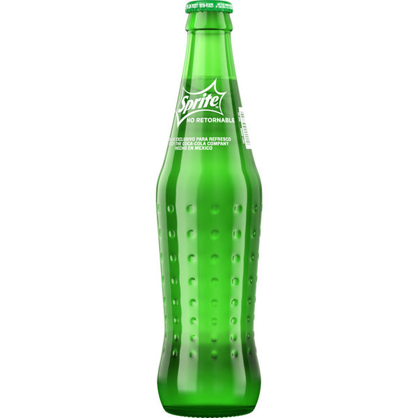 Sprite Lemon-Lime Caffeine Free Soda Glass Bottle