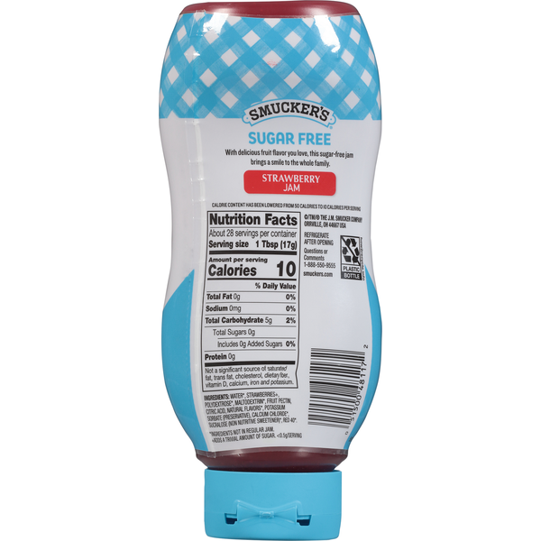 Smucker's Jam, Sugar Free, Strawberry