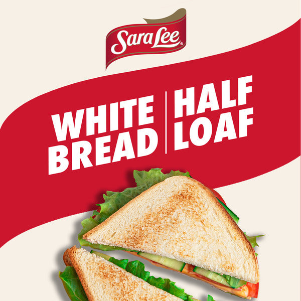 Sara Lee White, Bread, Half Loaf, Sandwich Bread, 12 oz