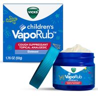 Vicks Children's VapoRub, Chest Rub Ointment, Coug...
️