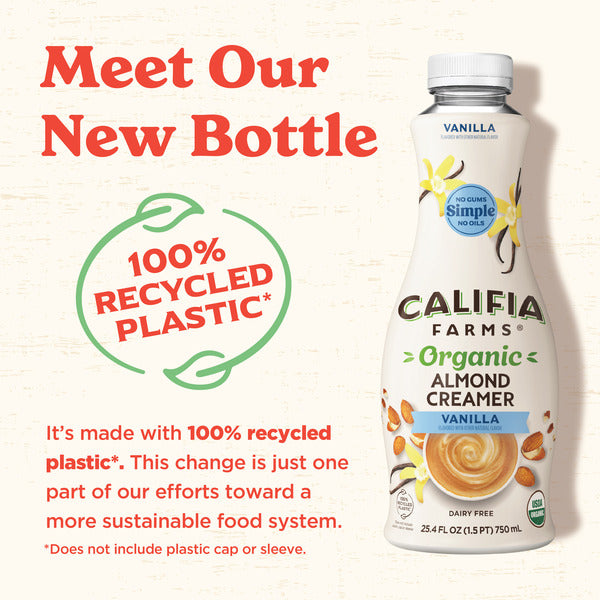 Califia Farms Organic Vanilla Almond Milk Coffee Creamer