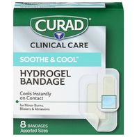 CURAD Hydrogel Clinical Care Assorted Sizes Bandag...
️