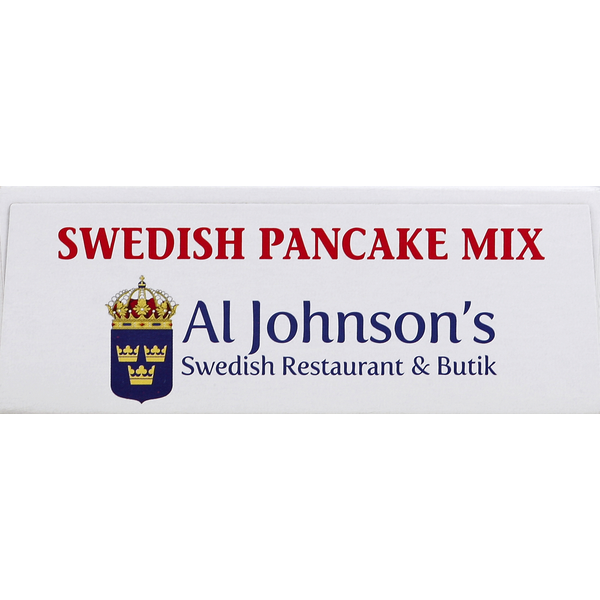 Al Johnson's Pancake Mix, Swedish