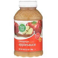 Food Club Cinnamon Flavored Applesauce️