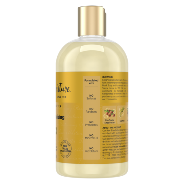 SheaMoisture Deep Moisturizing Shampoo Raw Shea Butter