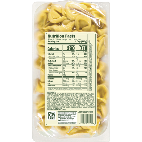Buitoni Roasted Chicken & Garlic Tortelloni