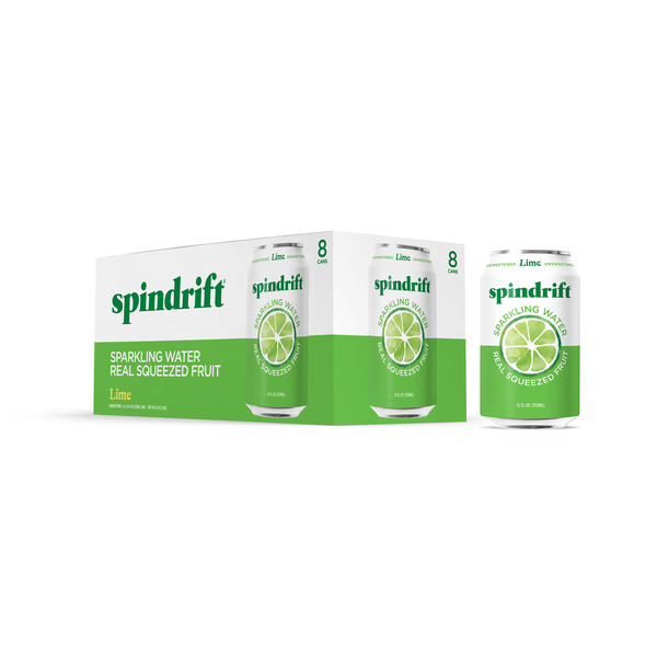 Spindrift Unsweetened Lime Sparkling Water