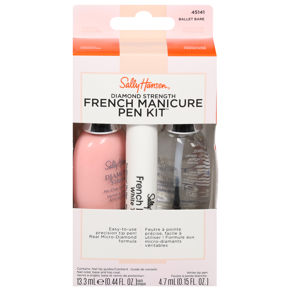 Sally Hansen Manicure Pen Kit, French, Diamond Strength, Ballet Bare