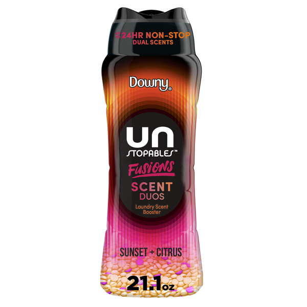 Downy Unstopables Fusions Beads, Sunset and Citrus