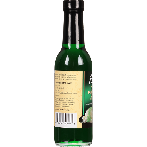 Reese's Creme de Menthe Syrup