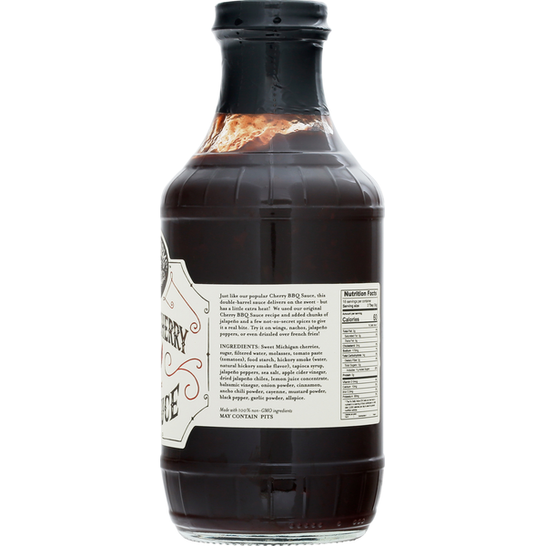 Brownwood Farms BBQ Sauce, Jalapeno Cherry