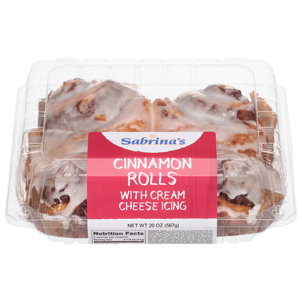Sabrina's Cinnamon Rolls with Cream Cheese Icing