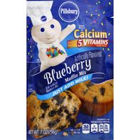 Pillsbury Blueberry Muffin Mix, 7oz️