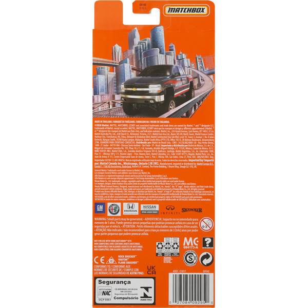 Mattel Toy Cars, MBX City Drivers, 3+