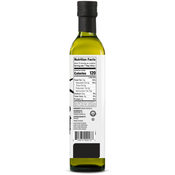 Chosen Foods 100% Pure Organic Avocado Oil