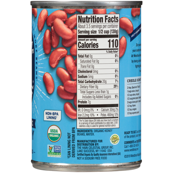 Westbrae Natural Organic Kidney Beans