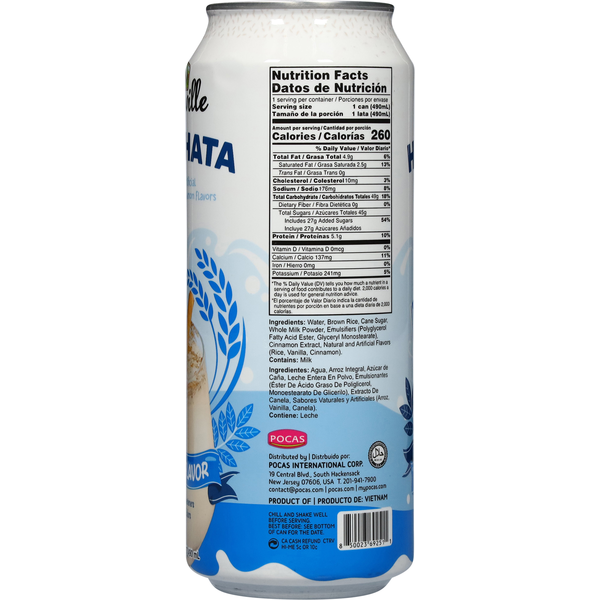 Pocas Original Flavor Horchata