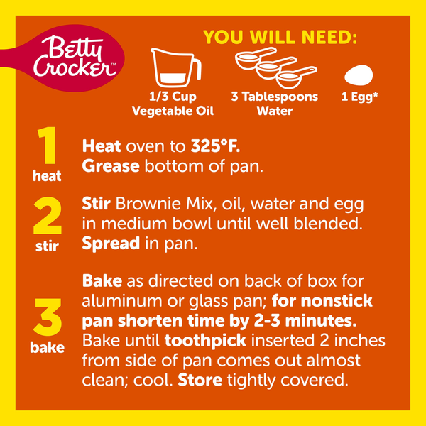 Betty Crocker REESE'S Brownie Mix with REESE'S Peanut Butter Chips