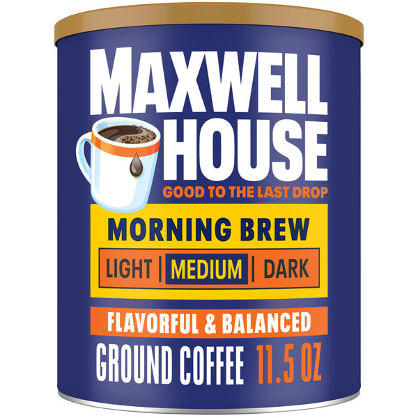 Maxwell House Morning Boost Ground Coffee