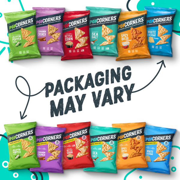 PopCorners Popped Corn Snacks, Jalapeno Popper