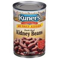 Kuner's Kidney Beans, No Salt Added, Dark Red️