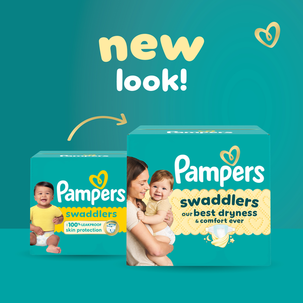 Pampers Swaddlers Diapers, Size S7
