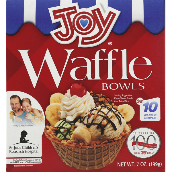 Joy Waffle Bowls
