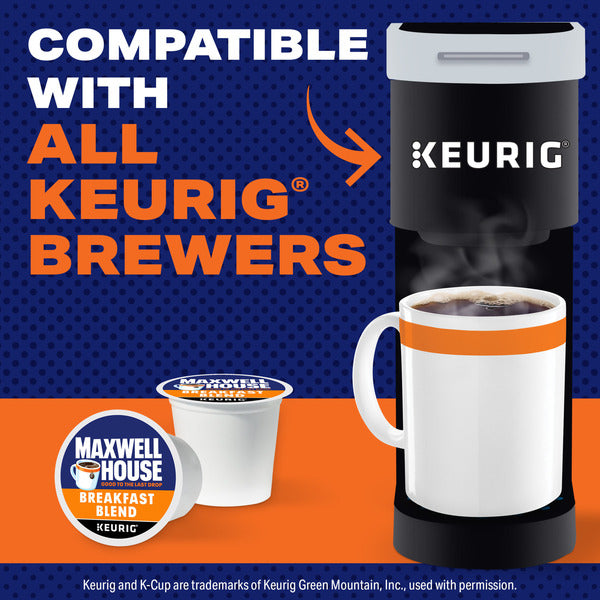 Maxwell House Breakfast Blend Mild Roast K-Cup® Coffee Pods