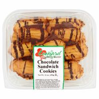 Leonard Novelty Bakery Chocolate Sandwich Cookies️