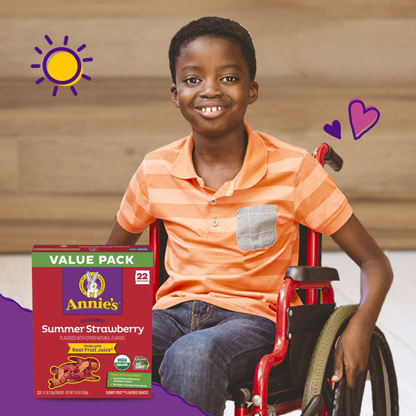 Annie's Organic Summer Strawberry Value Pack Fruit Flavored Snacks