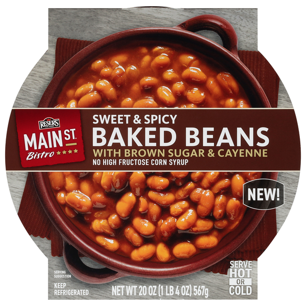 Reser’s Main St Bistro Sweet & Spicy Baked Beans with Brown Sugar & Cayenne