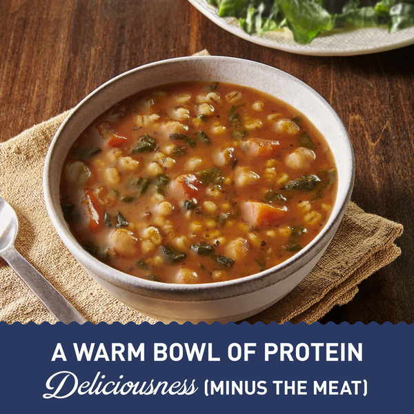 Progresso Protein Hearty Grain Vegetable Vegetarian Canned Soup