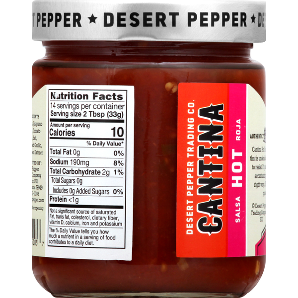 Desert Pepper Trading Co. Salsa, Hot