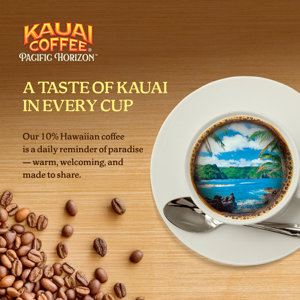 Kauai Coffee K-Cup Pods Decaffeinated Ground Medium Roast Coffee