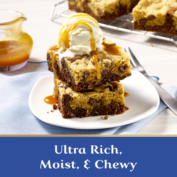 GHIRARDELLI Brownie Cookie Bar, Premium Brownie Mix