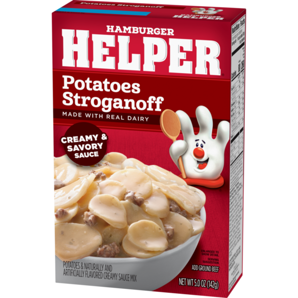 Hamburger Helper Potatoes Stroganoff
