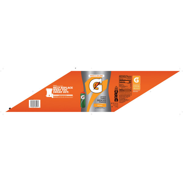 Gatorade Thirst Quencher Powder, Orange