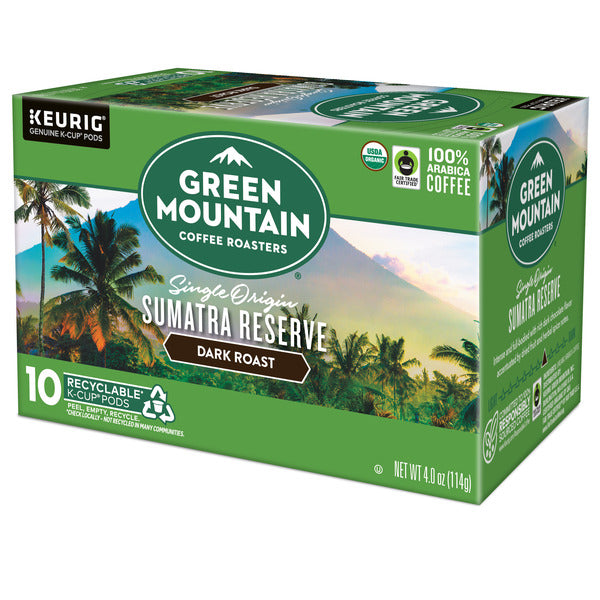 Green Mountain Coffee Roasters Sumatra Reserve K-Cup Pods