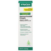 TopCare Hemorrhoidal Cream, Maximum Strength Pain ...
️