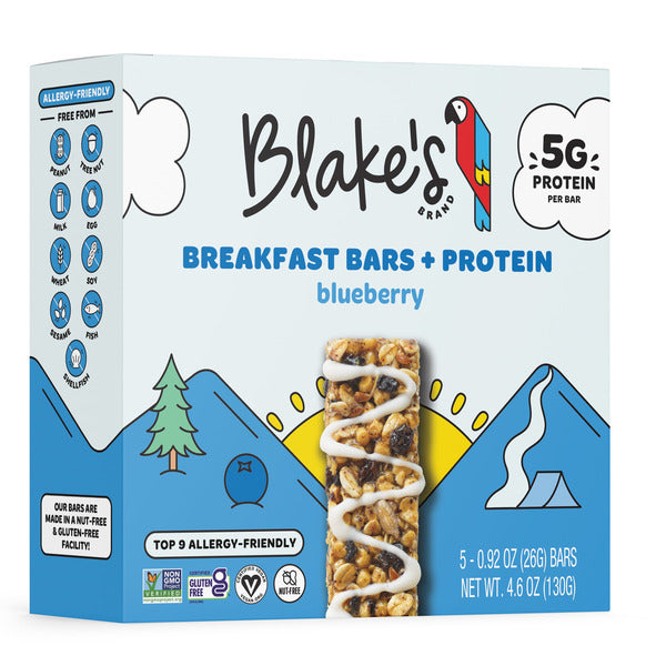 Blake's Breakfast Bars + Protein, Blueberry