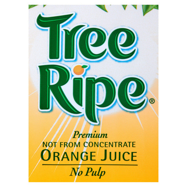 Tree Ripe Premium No Pulp Orange Juice