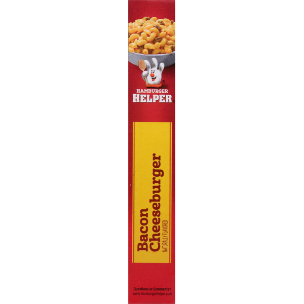 Hamburger Helper Pasta Meal Kit, Bacon Cheeseburger