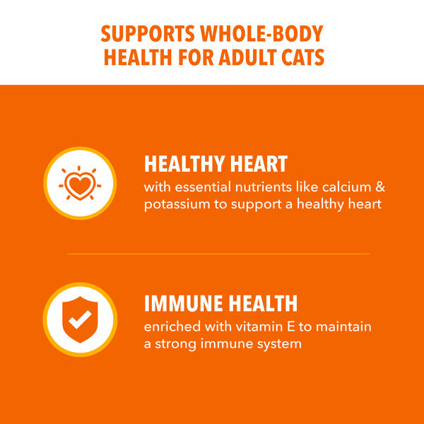 IAMS PROACTIVE HEALTH Adult Healthy Dry Cat Food with Salmon Cat Kibble, 7 lb. Bag