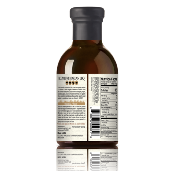 O'Food Original Premium Korean BBQ Sauce and Marinade