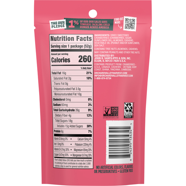 Orchard Valley Harvest Cran-Nut Mix