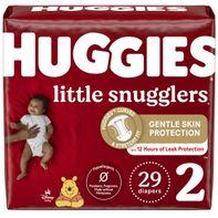 Huggies Little Snugglers Baby Diapers, Size 2 (12-...
️