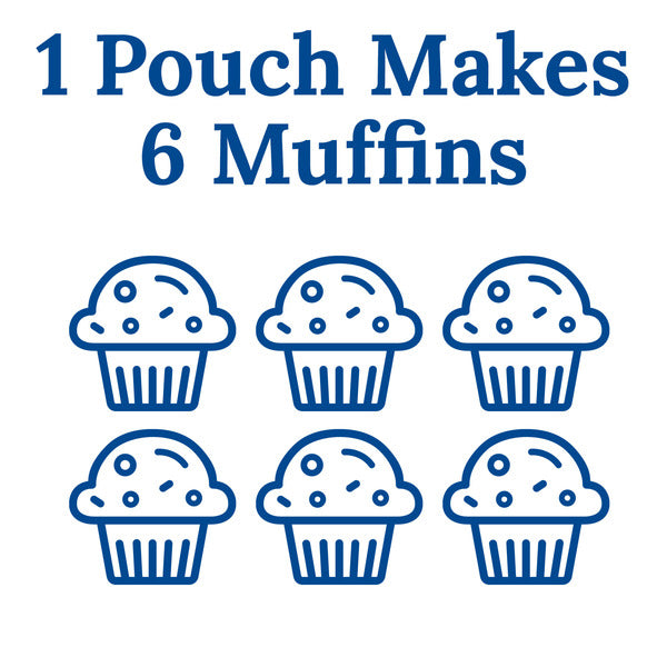 Martha White Chocolate Chip Muffin Mix, 7.4 Oz Bag