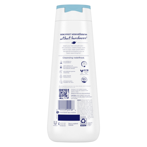 Dove Body Wash Gentle Exfoliate With Sea Minerals