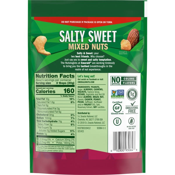 Emerald Salty Sweet Mixed Nuts
